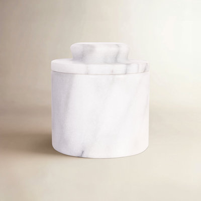 Genuine Marble Butter Dish