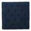 Kd - Navy Blue Fabric With Turned Feet Fine Upholstery