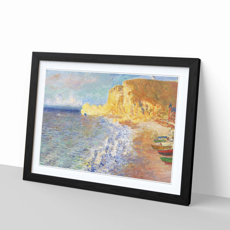 Claude Monet - Single Picture Frame Painting, Black