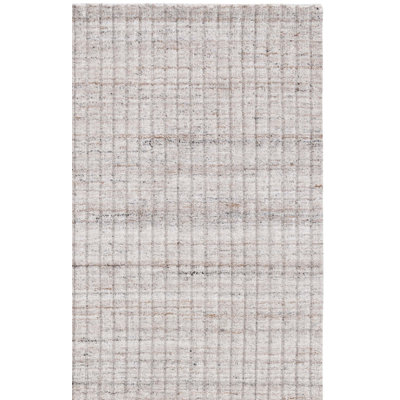 Msr7301 Mirage Martha Stewart 700 Hand Loomed Pet/Cotton Solid Color Rug in Beige