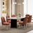 Water And Stain Resistant Boucle Upholstered Side Chair (Set Of 6)-1008682515