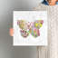 Art sur toile papillon des fleurs-22231188