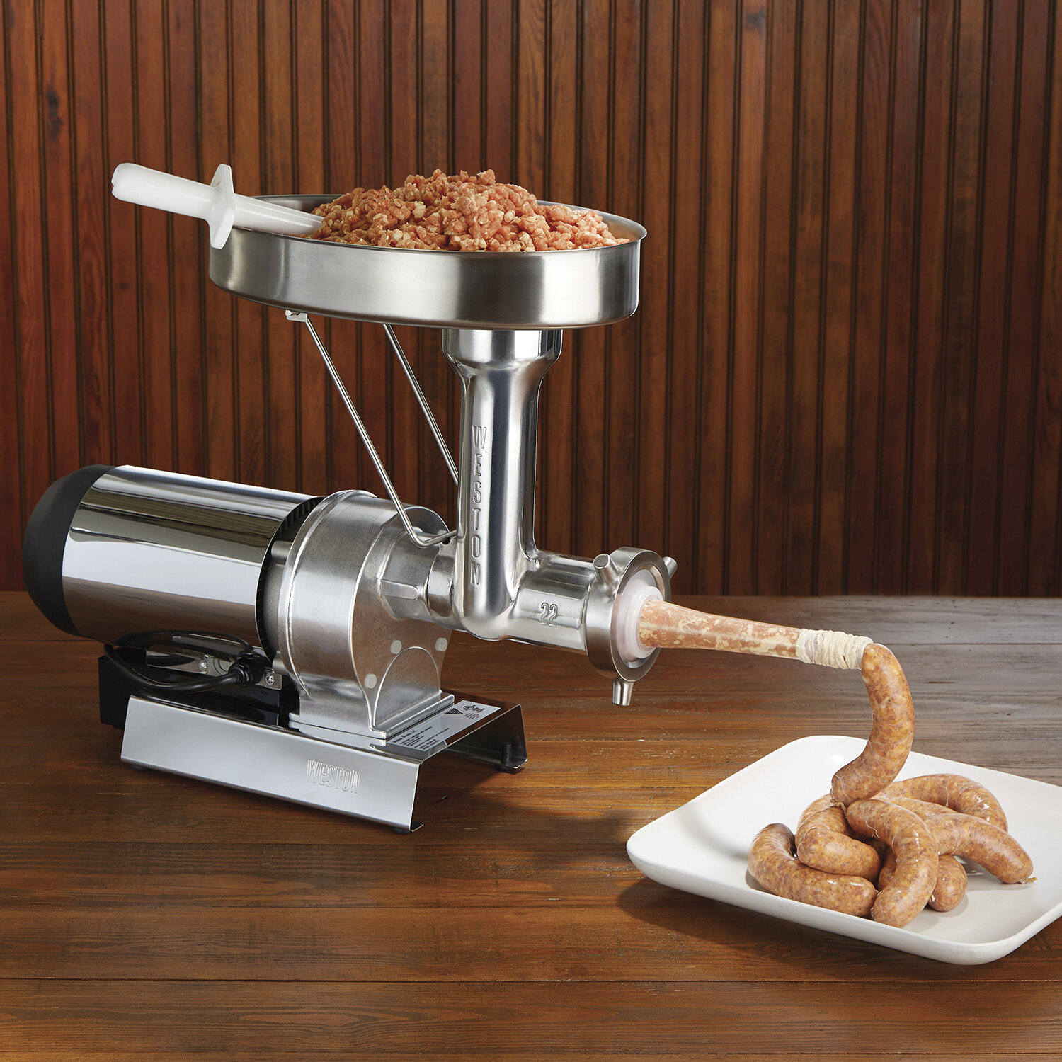 Cuisinart Electric Meat Grinder, Stainless Steel & Kitchen Pro