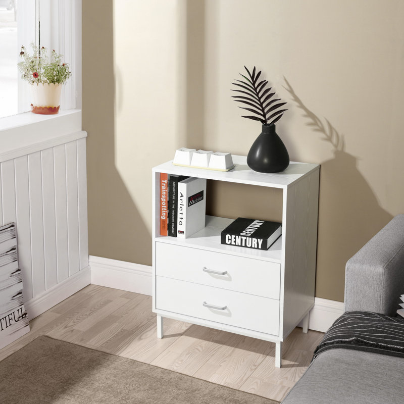 Emeri 2 -Drawer Storage Cabinet