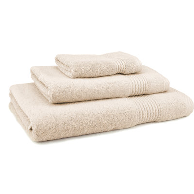 Adlena 3 Piece Turkish Cotton Towel Set
