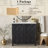 36" Vintage Espresso Bathroom Vanity | Ceramic Sink & Solid Wood Storage