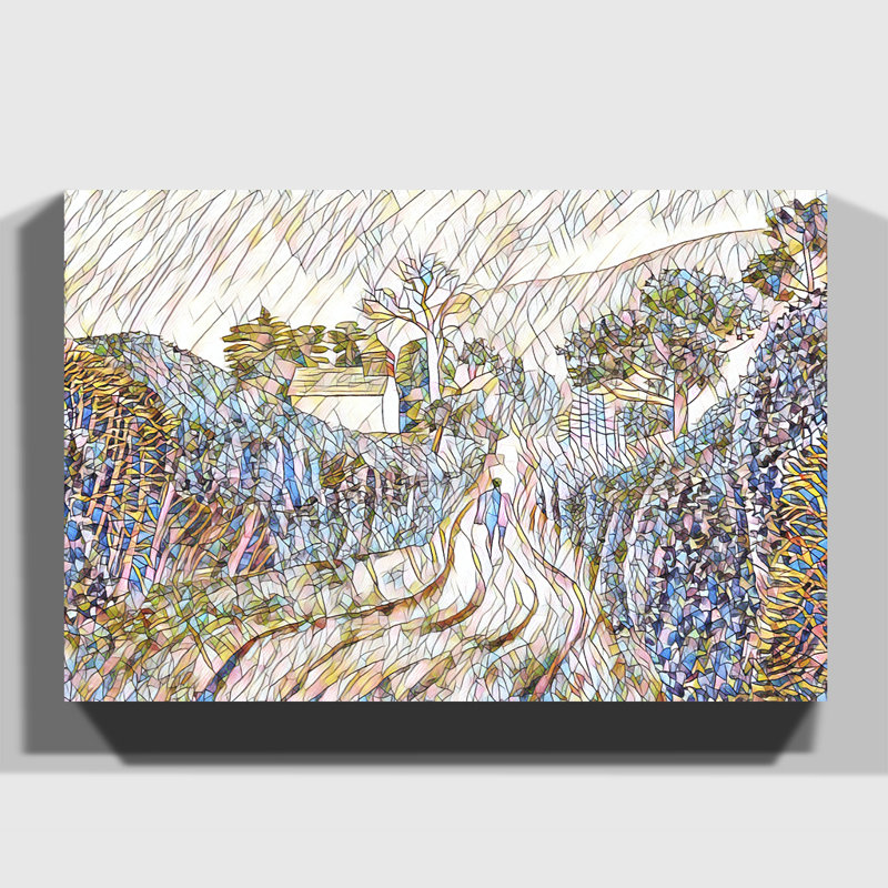 Wet Afternoon - Wrapped Canvas, 50cm H x 76cm W