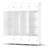 Portable Wardrobe Foldable Closet With 20 Compartments, Combination Armoire Modular Cabinet Clothes Storage Organizer Shelf With Clothes Hanging Rails For Bedroom