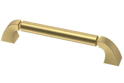 3" External Campaign Bail Pull Satin Nickel