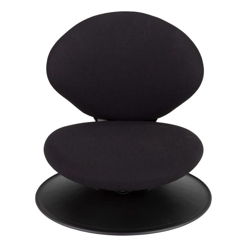 Norwood Commercial Furniture Floor Game Chair, Black