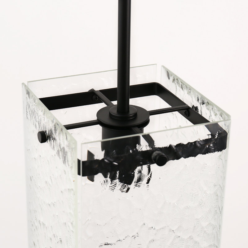 Luminaire suspendu noir 1 lumière Amirrah