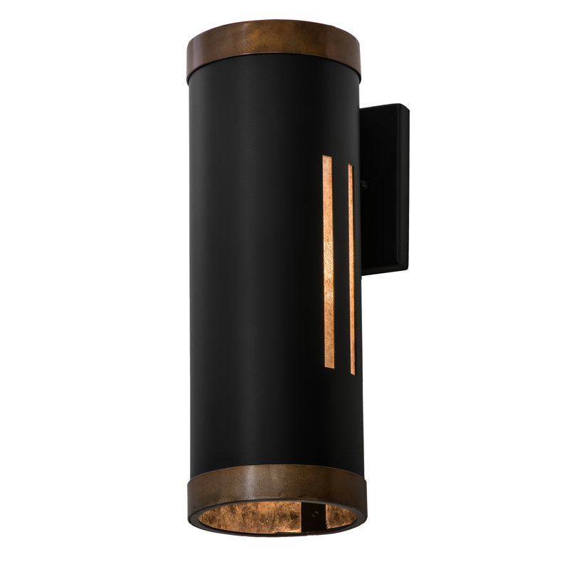 Cilindro 1 - Light Outdoor Armed Sconce