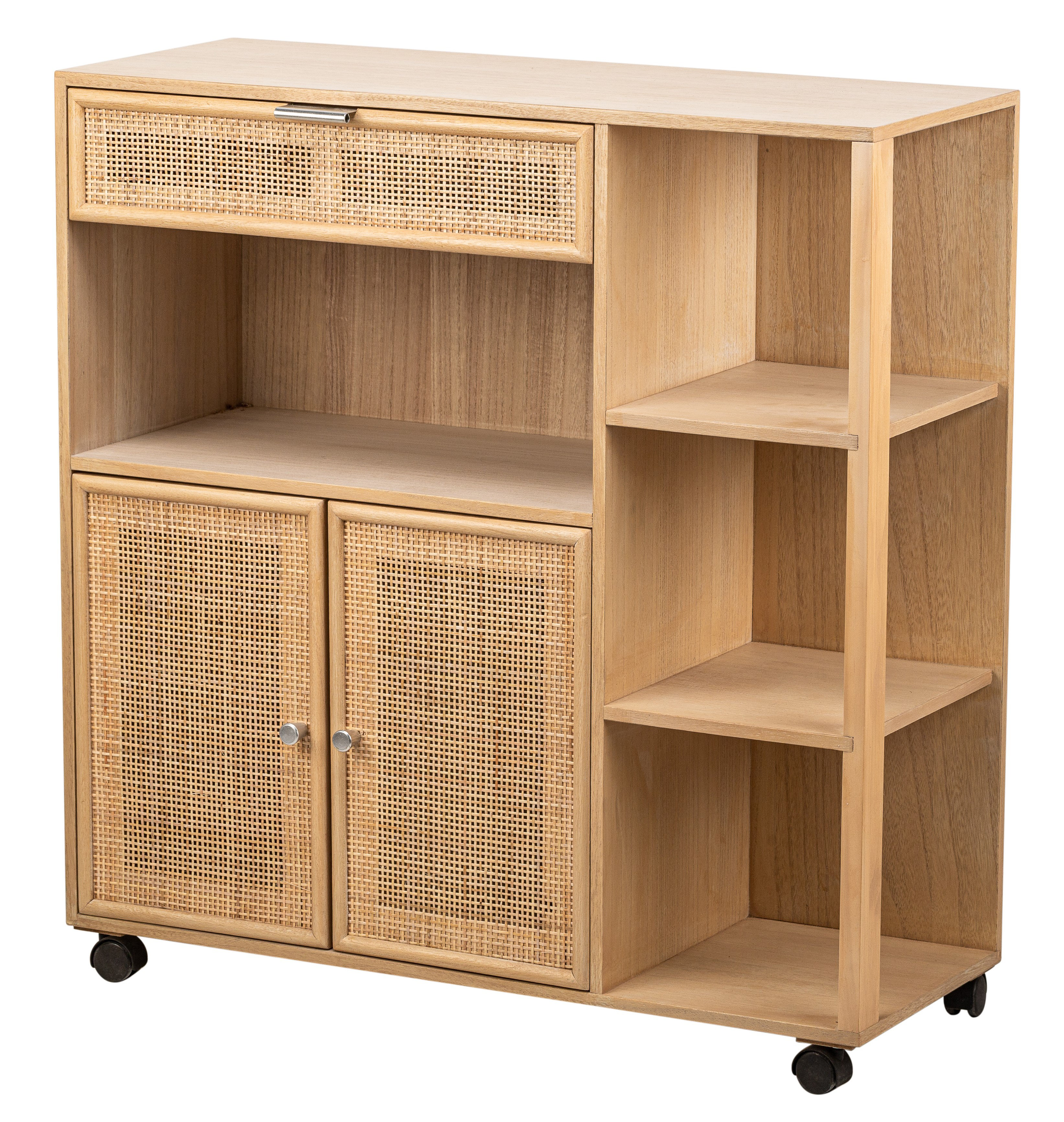 Bay Isle Home™ Marisha Rattan Utility Table | Wayfair