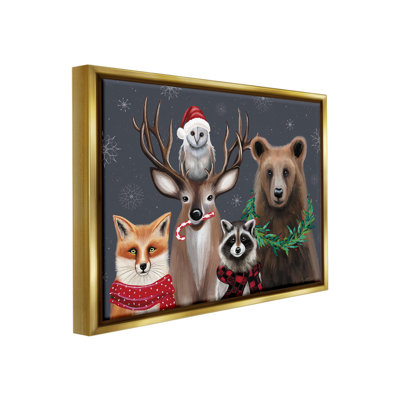 «Winter Woodland Animals» par Elizabeth Tyndall sur