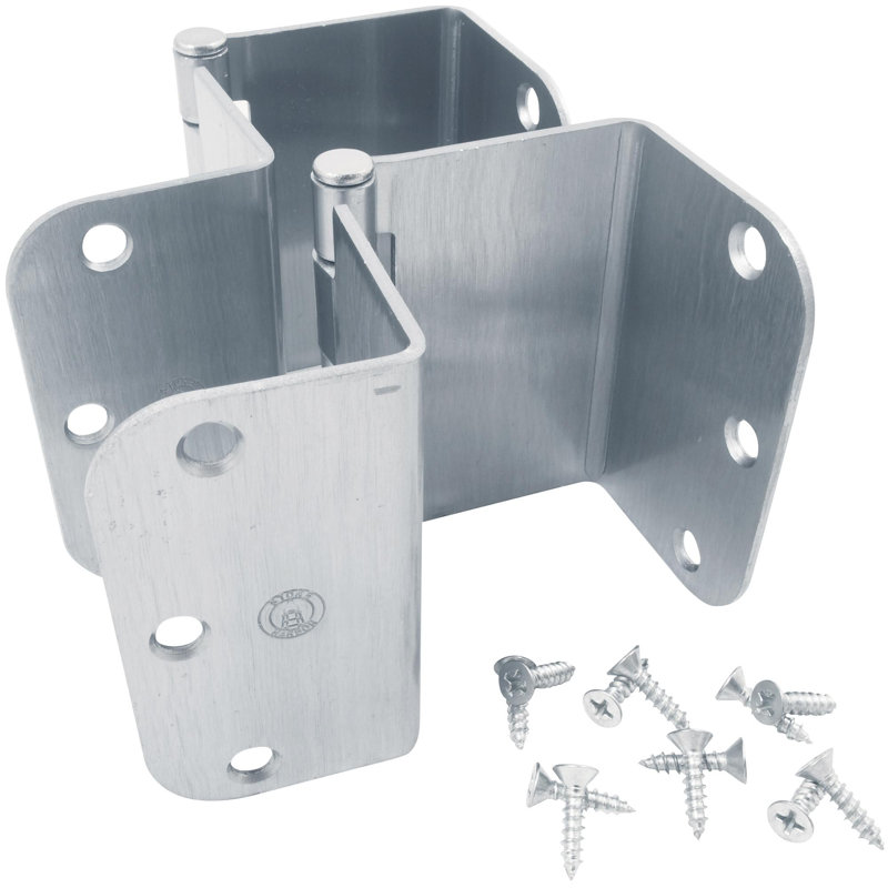 Charnière Swing Clear Offset, Chrome satiné