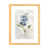 Toile avec cadre en bois beige est en rupture de stock sélectionné
