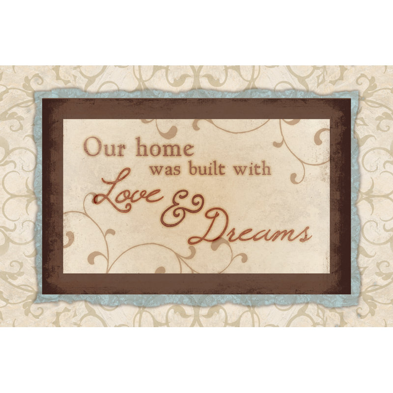 Home Built - Wrapped Canvas Print, 30cm H x 46cm W x 3.8cm D