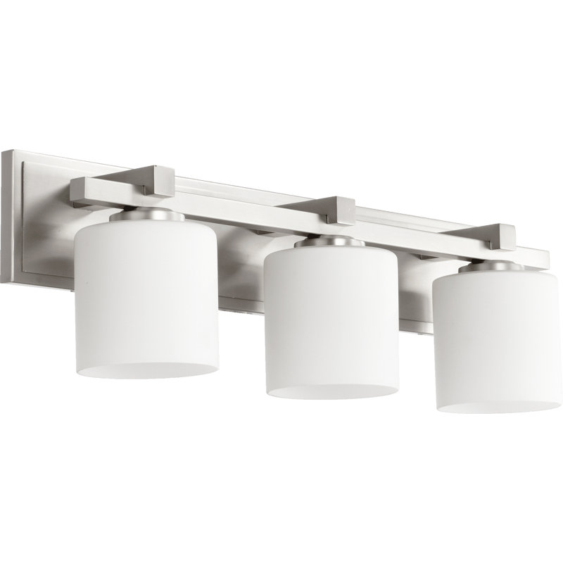 Marshun 3 - Light Dimmable Vanity Light, Satin Nickel