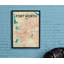 Fort Worth City Map - No Frame Print-1181363478