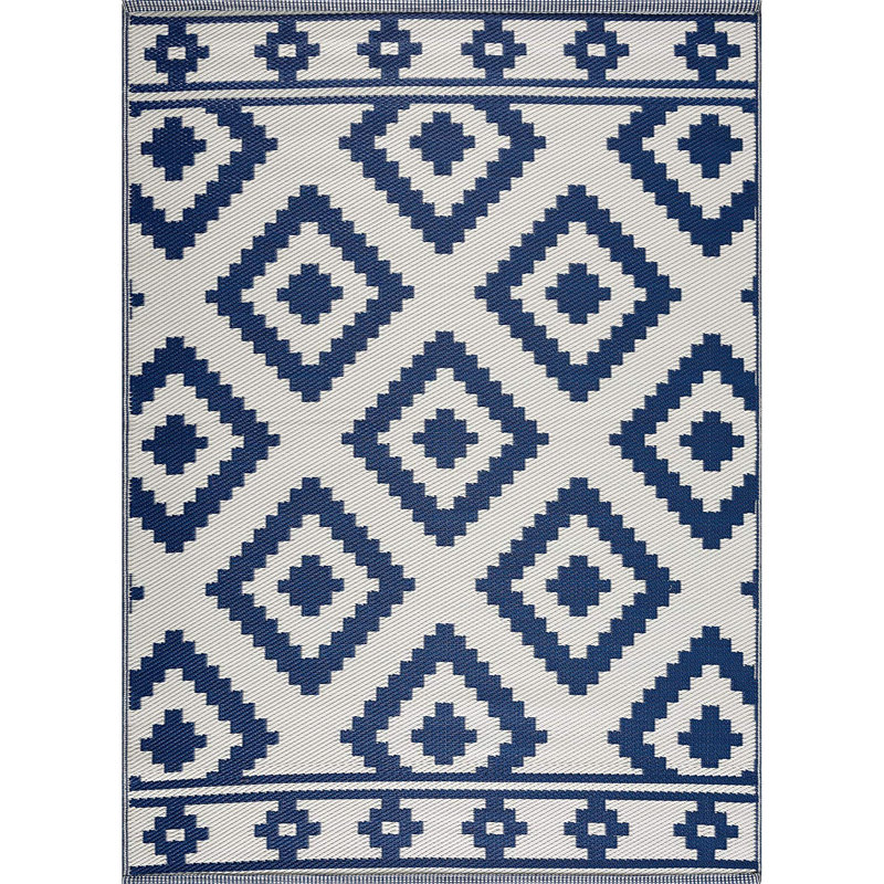 Hulmeville Southwestern Indoor / Outdoor Rug, Rectangle 6' x 9'