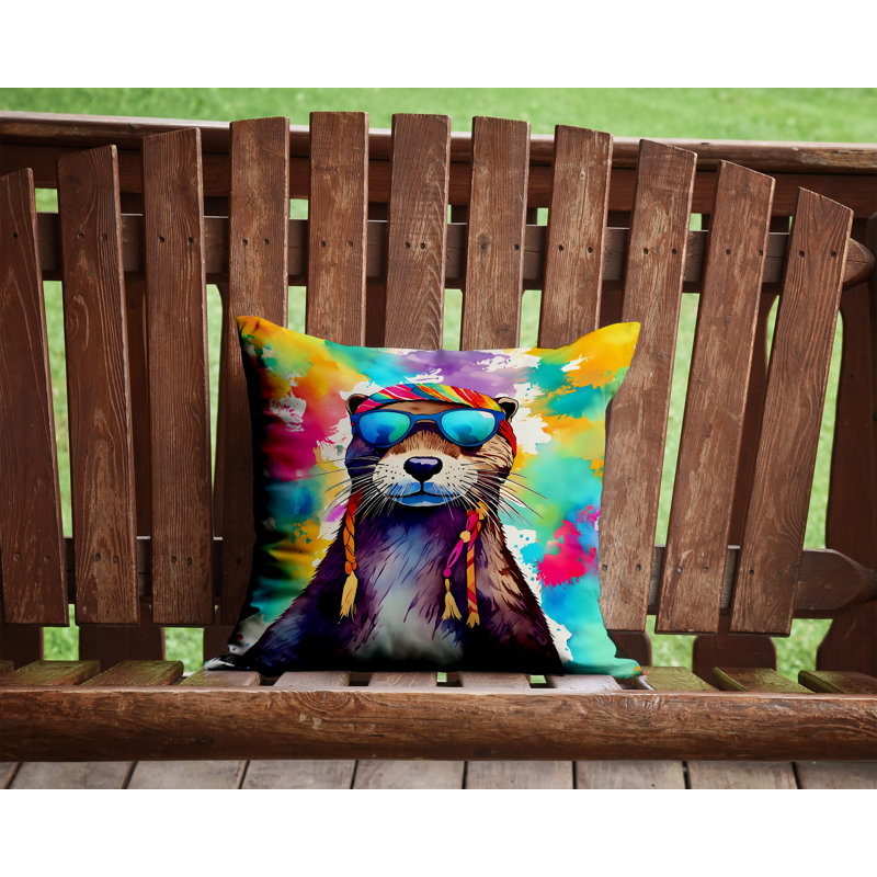 Coussin Hippie, H 14 po x l 14 po