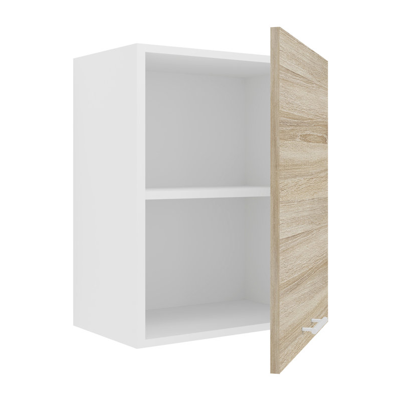 Rabbie 60cm Kitchen Pantry,  Brown, 60cm H x 50cm W x 31cm D