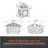 Garrison 32 " W Outdoor Fire Pit Cover-86836505