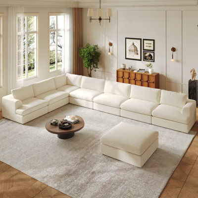Akshata Burris Upholstered Sectional Reversible