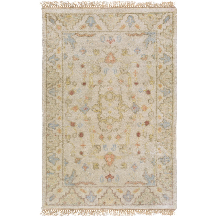 Ostrander Wool Oriental Indoor Rug