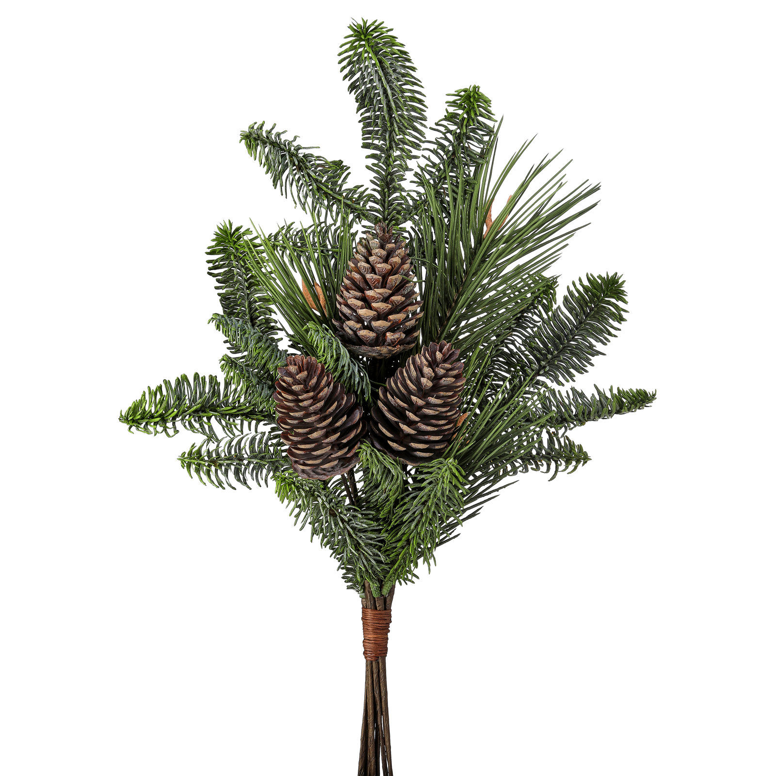 NATURAL LOOK GREENERY Pine Cone Stems