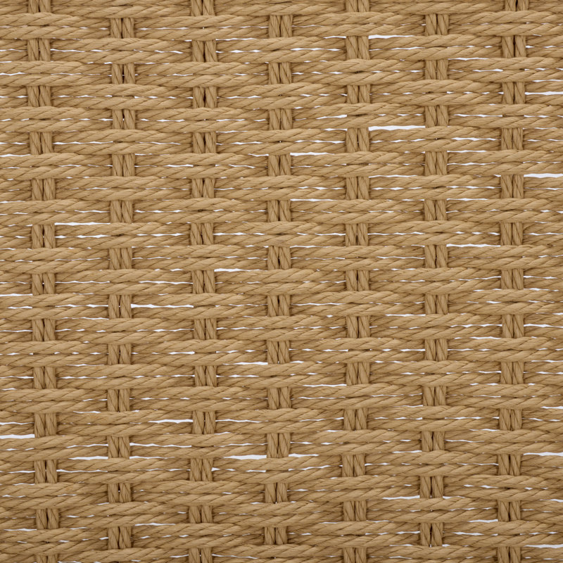 Tabouret de comptoir tissé Dutton, Naturel