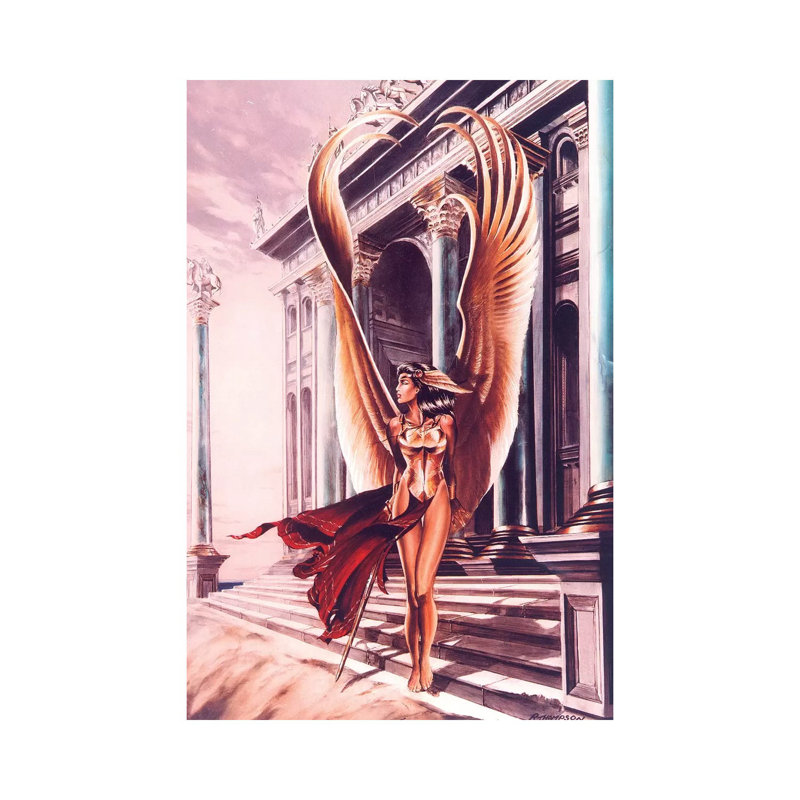 "Mission du ciel" par Ruth Thompson - impression sur toile tendue, H 26 po x l 18 po x 1,5 po
