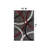 Weekes Performance Area Rug in Gray/Red/Black-1105386907