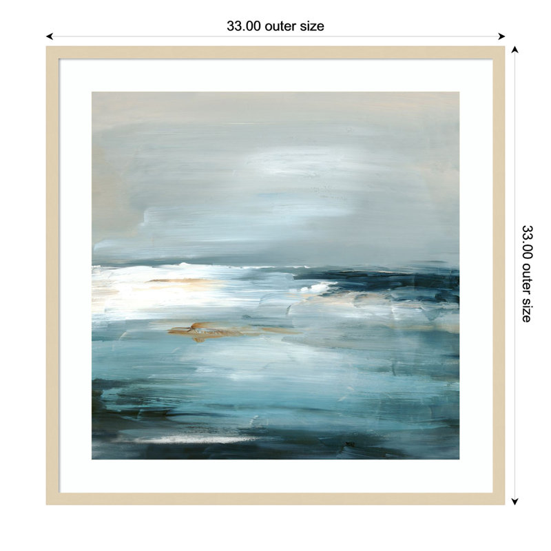 «Be Bold II» par Jacob q, impression sur bois encadrée, H 33 po x l 33 po