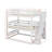 Full Size Triple Bunk Bed With Storage Staircase,Separate Design-2110724137