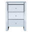 45cm W Manufactured Wood Bedside Table