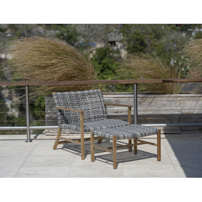 Catherine Outdoor Teak Lounge Chair