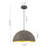 Kyrek 1-Light Iron Dome Pendant -2137744288-2139076442