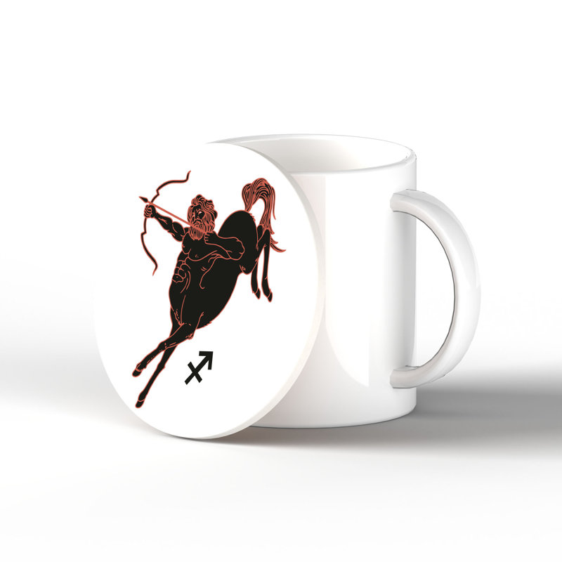Kana Ceramic Round 1 Piece Coaster