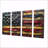 Lacurtis - Flag Canvas Art Set-107601079