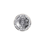 Custom Alexandria Hall-Closet and Bed-Bath Glass Knob with Alden Trim