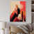 White Floater Framed selected