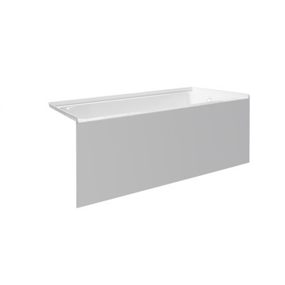 Baignoire de trempage en acrylique brute 54 po x 30 po