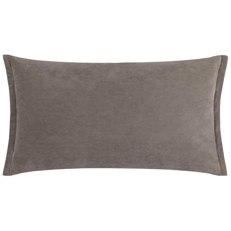Alfanette Rectangular Throw Pillow Cover, Beige