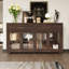 Commode d'appoint 2 tiroirs 4 portes au design rustique-571341957