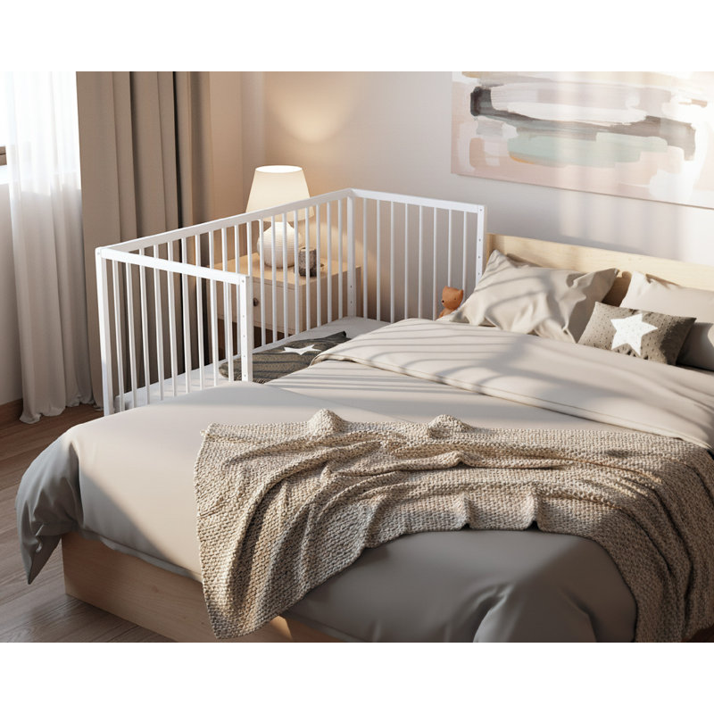 Cot Bed, White