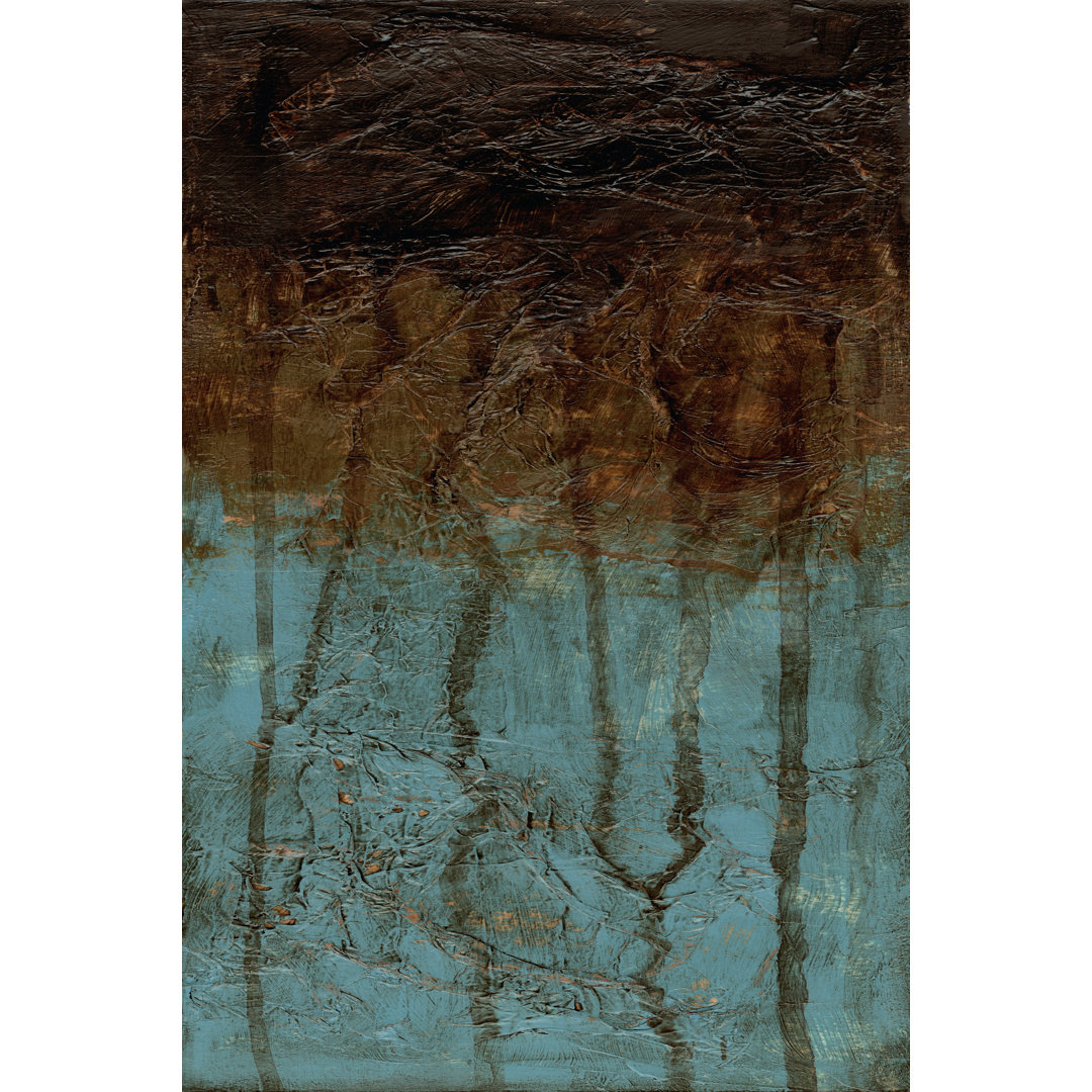 Leinwandbild Oxidized Copper IV