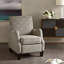 Fauteuil inclinable par pression