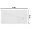 Classico Carrara 3" x 6" Ceramic MarbleLook Subway Tile