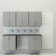 16 Piece Plastic Storage System